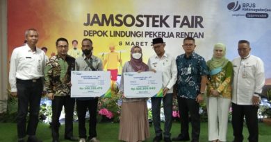 BPJS Ketenagakerjaan Cabang Depok Gelar Jamsostek Fair