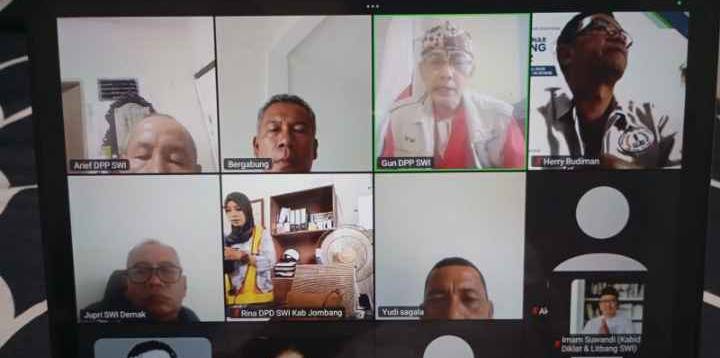 Anggota SWI Seluruh Indonesia Webinar Bersama LC