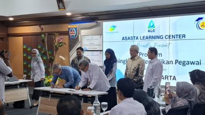 Asasta Learning Center Resmi Tandatangani Kerja Sama dengan STTPU