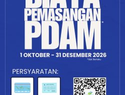 Tirta Asasta Depok Gratiskan Biaya Sambungan Bagi Pelanggan Baru